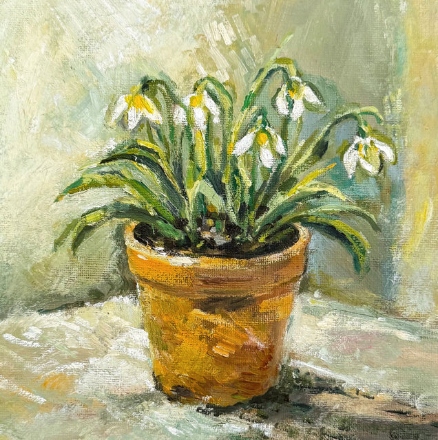 A fine art greeting card by painter Natalie Rymer