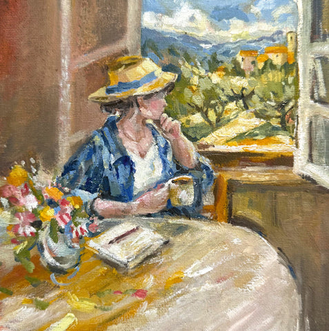 A fine art greeting card by painter Natalie Rymer