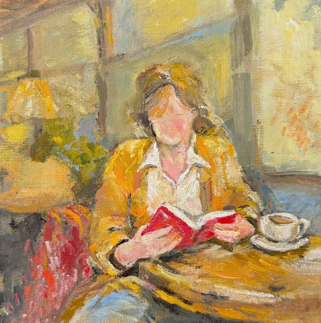 A fine art greeting card by painter Natalie Rymer