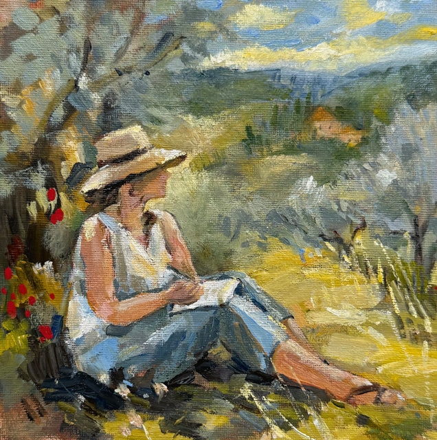A fine art greeting card by painter Natalie Rymer