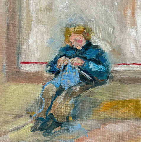 A fine art greeting card by painter Natalie Rymer
