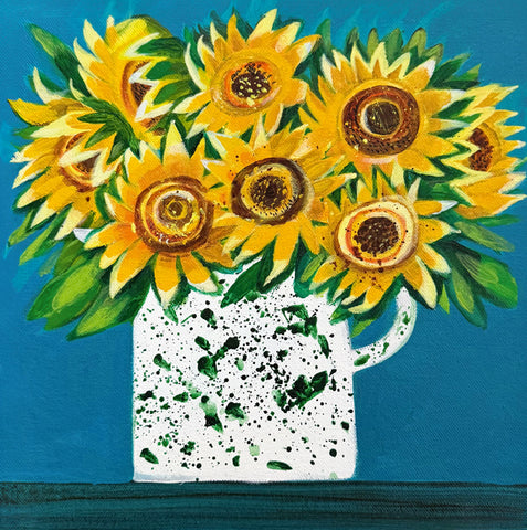 A fine art greeting card by painter Natalie Rymer