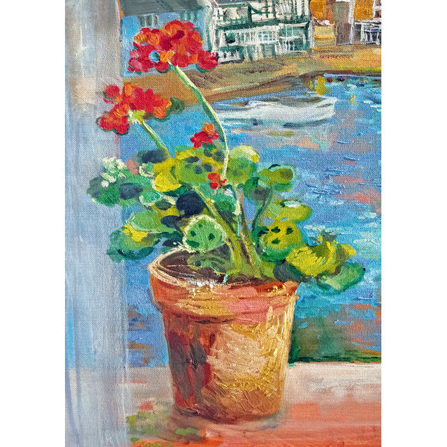 Geranium By The Window