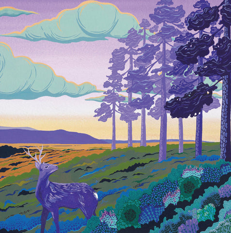 A fine art greeting card by painter Nicola Stockley