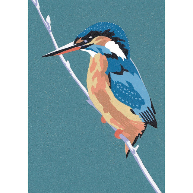 Nick Wonham, Watching Waiting, Fine Print Greeting Card