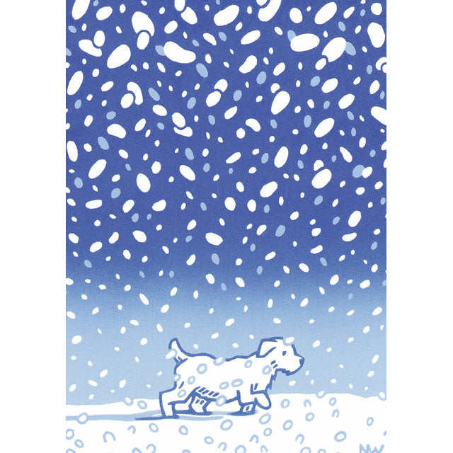 A fine art greeting card by printmaker Nick Wonham