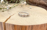 Silver Petal Echo Ring by Curious Magpie Jewellery (5)