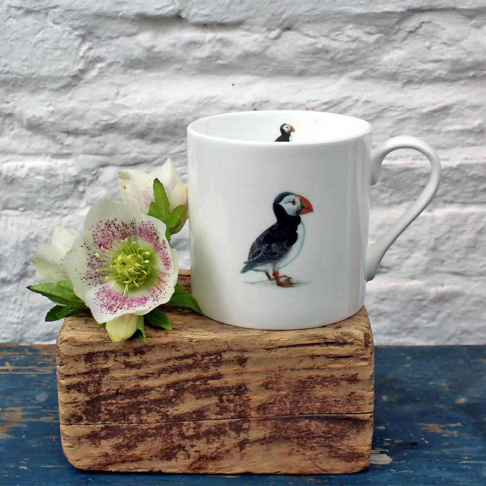 Puffin - Bone China Tea Mug
