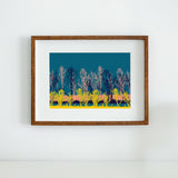 Fenland Trees - Art Print