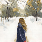 The Wood In Winter - Giclee Print