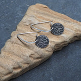 Silver Leaf Earrings