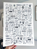 Baking - A3 Giclée Print