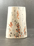 Autumn Birches Vase - Handmade Ceramic