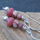 Pretty In Pink Dangle Earrings