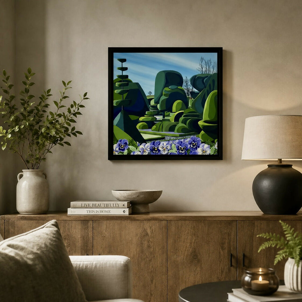 Levens Hall, Lake District - Giclee Print