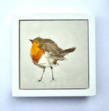 Fat Robin - Original Oil Painting