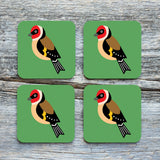 Goldfinch Coasters