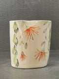 Dancing Flowers Vase - handmade ceramic