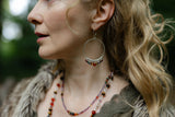 Daybreak Gemstone Earrings - Russet