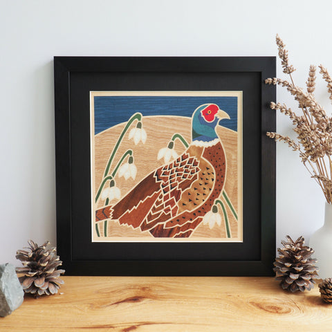Pheasant - Framed Giclee Print