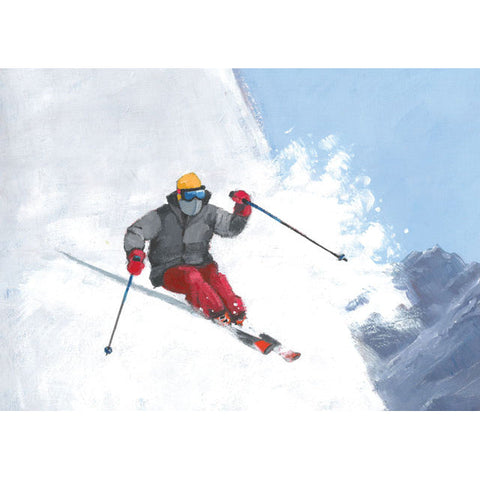 Peter Broadbent, The Thrill, Fine Art Greetings Card