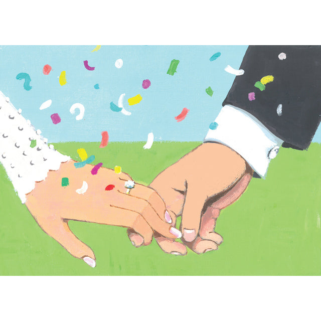 A fine art greeting card by painter Peter Broadbent