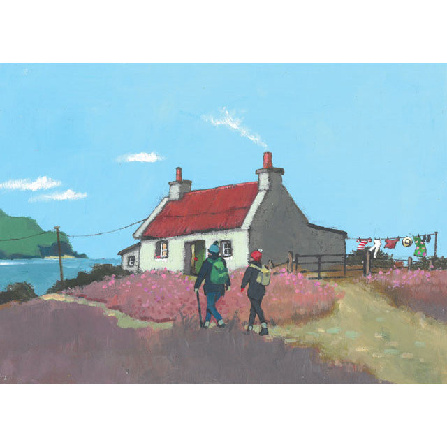 A fine art greeting card by painter Peter Broadbent