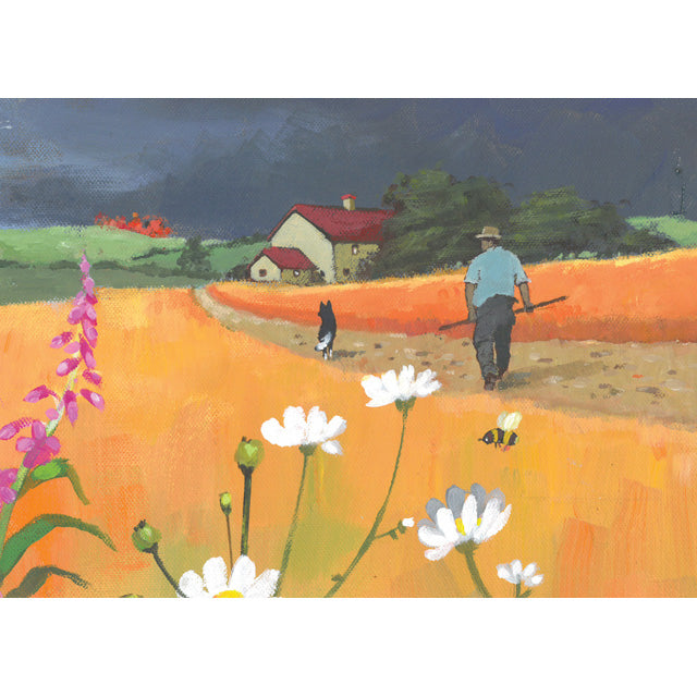 A fine art greeting card by painter Peter Broadbent