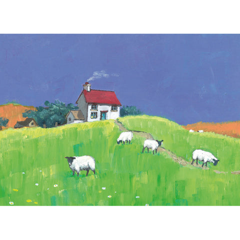 A fine art greeting card by painter Peter Broadbent