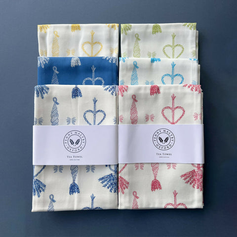 Corn Dolly Tea Towel - 6 Colourways