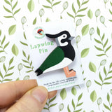 Lapwing Pin Badge