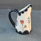 Love Blooms Jug - handmade ceramic