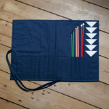 Patchwork Knitting Needle Wrap