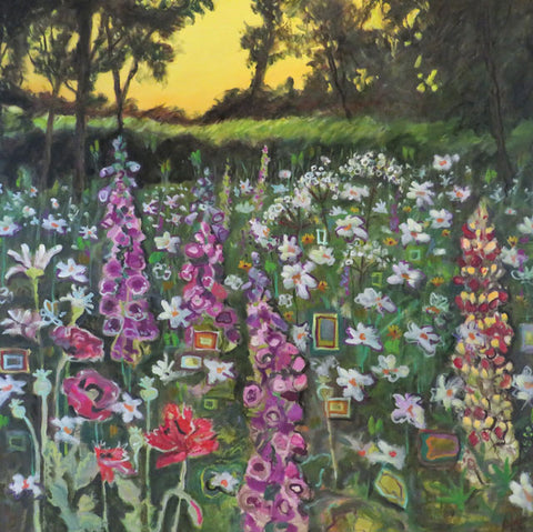 Paul Minter, At The Garden's Edge, Blank Art Card