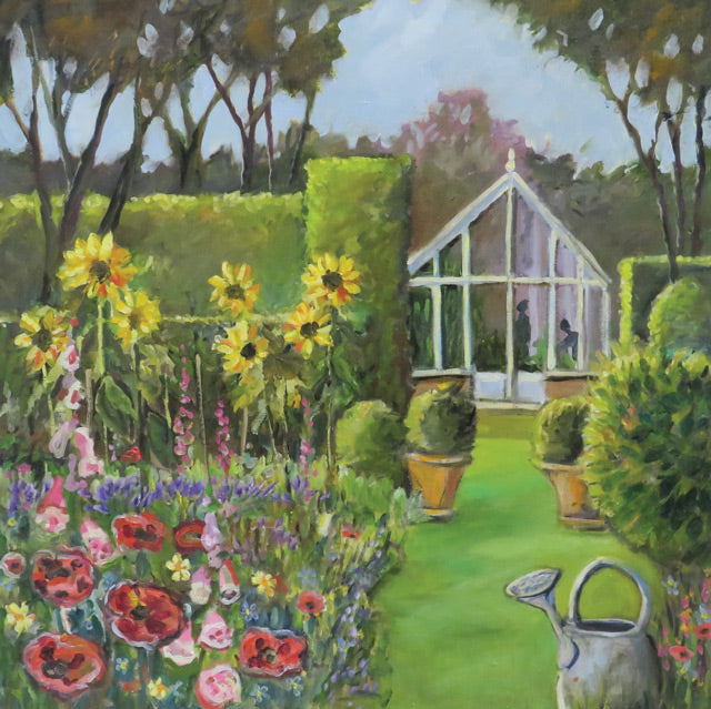 Paul Minter, In The Greenhouse, Fine Art Greeting Card