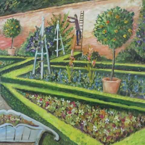 Paul Minter, In The Walled Garden, Fine Art Greeting Card