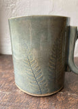 Handmade Forest of Dean Fern Print Cup