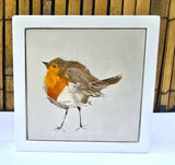 Fat Robin - Original Oil Painting
