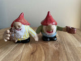 Hand Sculpted Drinking Gnome