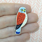 Kestrel Pin Badge