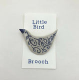 Bird Brooch - Ceramic