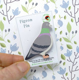 Pigeon Pin Badge