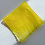 Yellow Wisp - Glass Dish