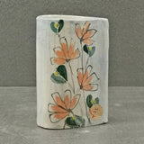 Happy Flowers Jug Vase - handmade ceramic