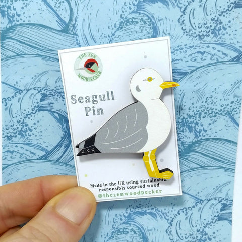 Seagull Pin Badge