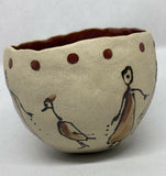 Hand Made Stoneware Pinch Pot - Ceramic