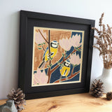Blue Tits - Framed Giclee Print