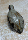 Small Stoneware Game Bird - Handmade Ceramic Sculpture