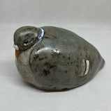 Original Handmade Stoneware Pigeon - Ceramic Sculpture