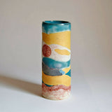 Kirindy Bark Vessel 1 - Ceramic Stoneware Vase